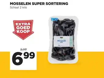 Jumbo Mosselen Super Sortering aanbieding