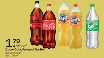 Spar Coca-Cola, Fanta of Sprite aanbieding