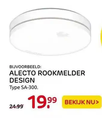 Praxis Alecto rookmelder design sa-300 aanbieding