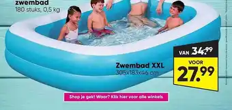 Big Bazar Zwembad of zwembad xxl aanbieding