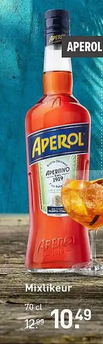 Gall & Gall Aperol mixlikeur aanbieding