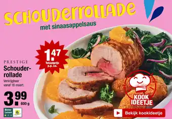 ALDI Schouderrollade 600 g aanbieding