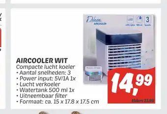 Dekamarkt Aircooler wit aanbieding