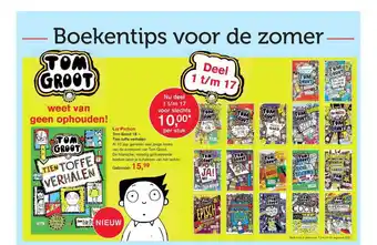 Libris Liz Pichon - Tom Groot 18 - Tien Toffe Verhalen aanbieding