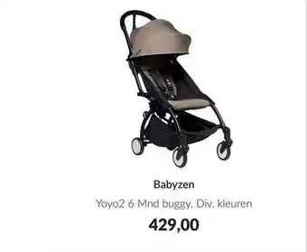 Babypark Babyzen yoyo2 6 mnd buggy aanbieding