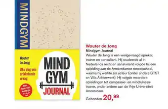 Libris Wouter De Jong - Mindgym Journal aanbieding