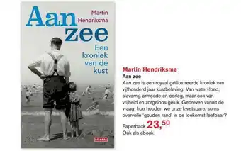 Libris Martin Hendriksma - Aan Zee aanbieding