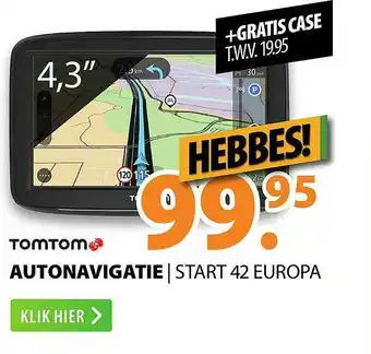 Expert TomTom Autonavigatie | Start 42 Europa aanbieding