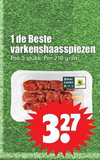 Dirk 1 De Beste Varkenshaasspiezen aanbieding