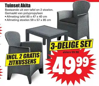 Dirk Tuinset Akita aanbieding