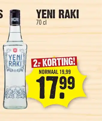 Super Dirck 3 Yeni Raki 70 cl aanbieding