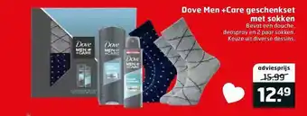 Trekpleister Dove Men +Care Geschenkset Met Sokken aanbieding