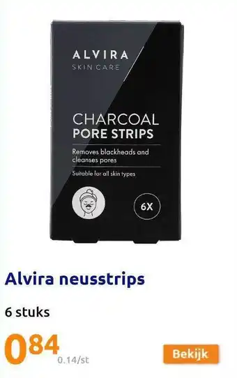 Action Alvira neusstrips aanbieding