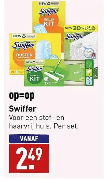 ALDI Swiffer aanbieding