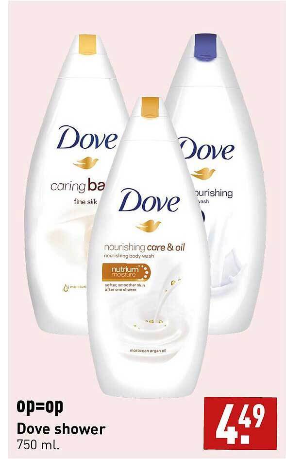Dove shower aanbieding bij ALDI