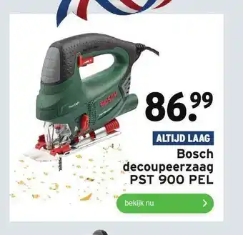 GAMMA Bosch Decourpeerzaag PST 900 PEL aanbieding