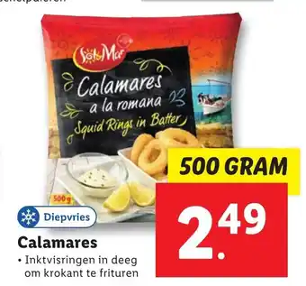 Lidl Calamares 500g aanbieding