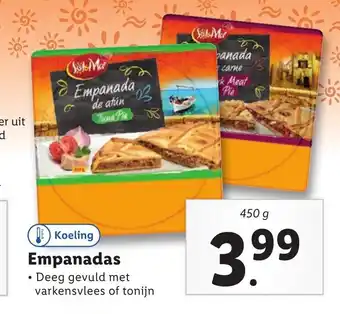 Lidl Empanadas 450g aanbieding