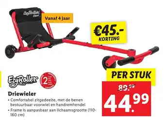 Lidl EzyRoller Driewieler aanbieding