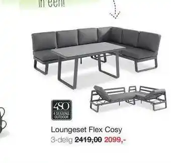 Boer Staphorst Loungeset Flex Cosy aanbieding