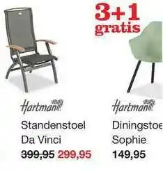 Boer Staphorst Standentoel Da Vinci Of Diningstoel Sophie 3+1 Gratis aanbieding