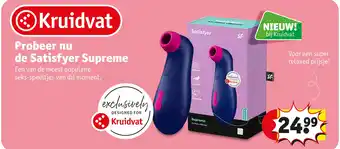 Kruidvat Satisfyer supreme aanbieding