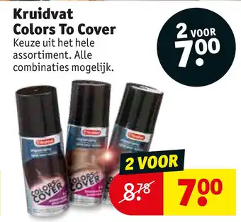 Kruidvat Kruidvat colors to cover aanbieding