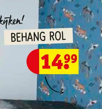 Kruidvat Behang rol aanbieding