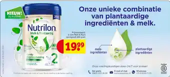 Kruidvat 6-12m melk & plant 800 gram opvolgmelk aanbieding