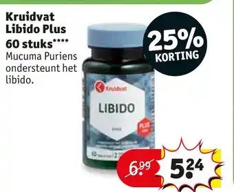 Kruidvat Kruidvat libido plus 60 stuks** **** aanbieding