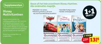 Kruidvat Keuze uit het hele assortiment disney vitaminen. aanbieding