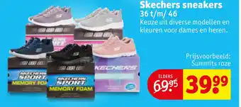 Kruidvat Skechers sneakers aanbieding