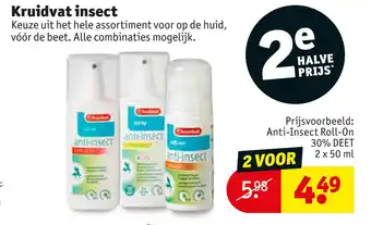 Kruidvat Kruidvat insect aanbieding