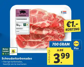 Lidl Schouderkarbonades aanbieding