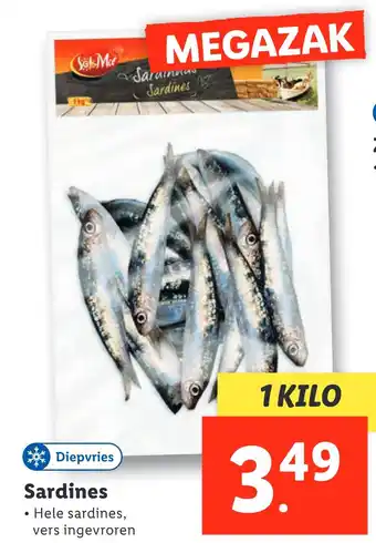 Lidl Sardines aanbieding