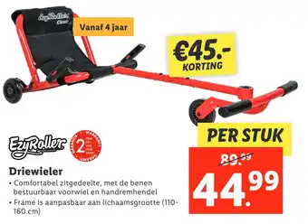 Lidl Driewieler aanbieding