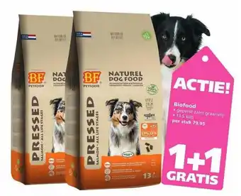 Ranzijn Biofood geperst zalm graanvrij 1+1 gratis aanbieding