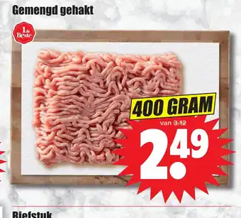 Dirk Gemengd gehakt 400 gram aanbieding