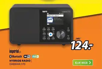 Expert Imperial Hybride Radio Dabman I170 aanbieding