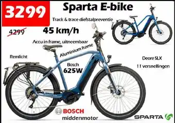 iTEK Sparta e-bike aanbieding