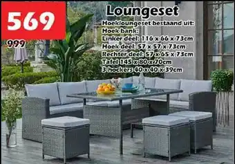 iTEK Loungeset aanbieding