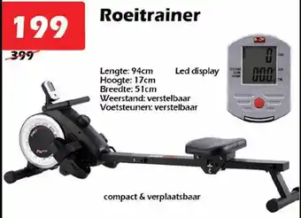 iTEK Roeitrainer aanbieding