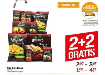 CoopCompact Alle banderos 2+2 Gratis aanbieding