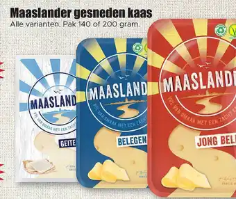 Dirk Maaslander gesneden kaas aanbieding