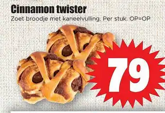 Dirk Cinnamon twister aanbieding