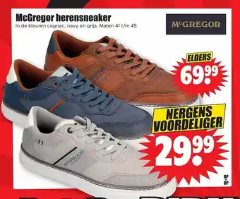 Dirk Mcgregor herensneaker aanbieding