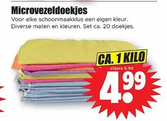 Dirk Microvezeldoekjes aanbieding