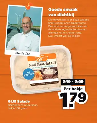 PLUS Gijs salade aanbieding