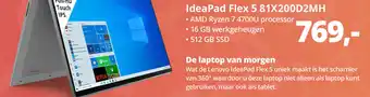 Paradigit Lenovo ideapad flex 5 81x200d2mh aanbieding