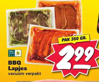 Nettorama Bbq lapjes aanbieding